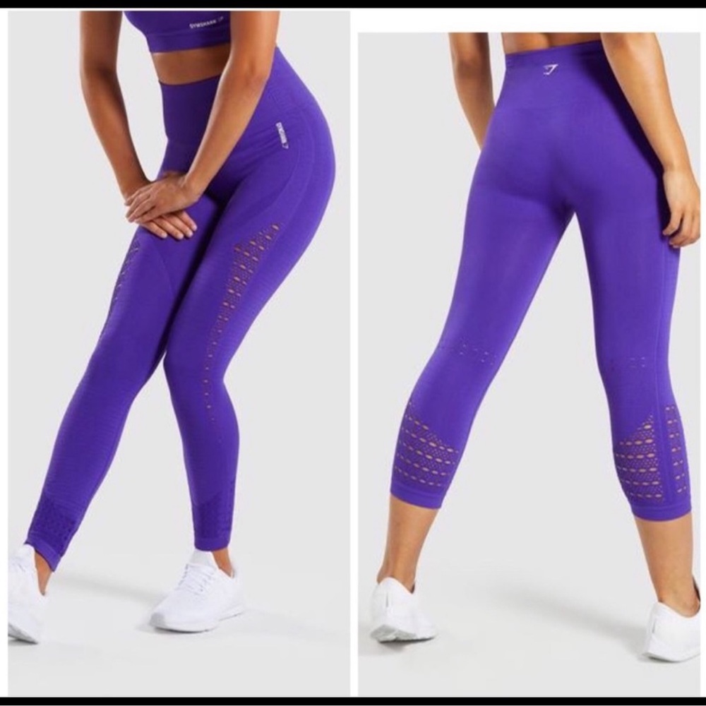 Gymshark purple leggings